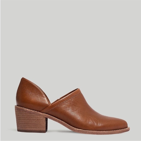 MADEWELL Brady Lowcut Bootie Brown Size 6.5 - Picture 3 of 13
